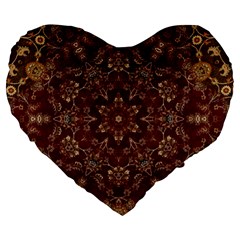 Image Background Pattern Large 19  Premium Heart Shape Cushions