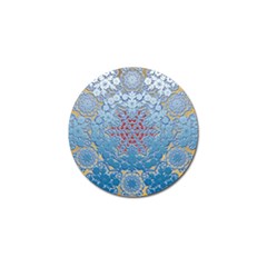 Pattern Background Pattern Golf Ball Marker by Pakrebo