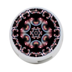 Ornament Kaleidoscope 4-port Usb Hub (two Sides) by Pakrebo