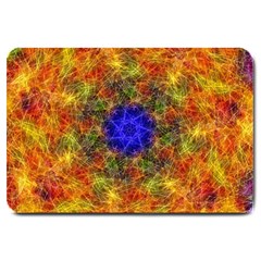 Background Image Tile Abstract Large Doormat  by Pakrebo