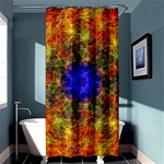 Background Image Tile Abstract Shower Curtain 36  x 72  (Stall)  Curtain(36 X72 ) - 33.26 x66.24  Curtain(36 X72 )