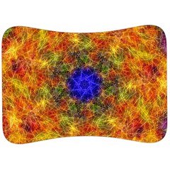 Background Image Tile Abstract Velour Seat Head Rest Cushion