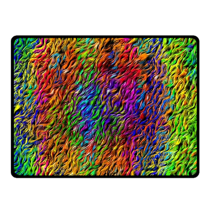 Background Image Ornament Double Sided Fleece Blanket (Small) 