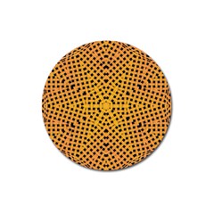 Background Pattern Structure Magnet 3  (round) by Pakrebo