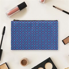 Background  Geometric Pattern Cosmetic Bag (medium) by Pakrebo