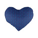 Background  Geometric Pattern Standard 16  Premium Heart Shape Cushions Back