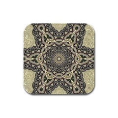 Surreal Design Graphic Pattern Rubber Square Coaster (4 Pack)  by Pakrebo