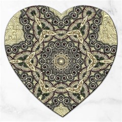 Surreal Design Graphic Pattern Jigsaw Puzzle (heart) by Pakrebo