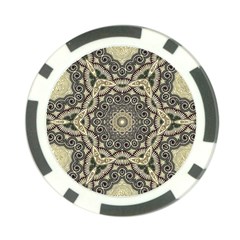 Surreal Design Graphic Pattern Poker Chip Card Guard by Pakrebo