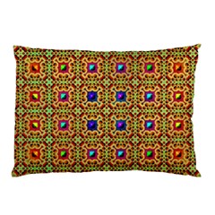 Background Image Tile Pattern Pillow Case (two Sides)