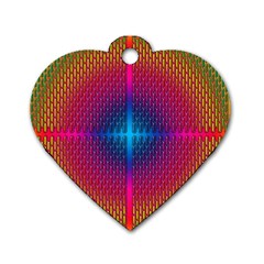 Background Pattern Structure Dog Tag Heart (one Side) by Pakrebo