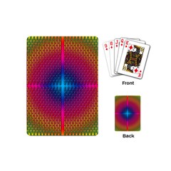 Background Pattern Structure Playing Cards (mini) by Pakrebo