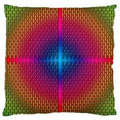 Background Pattern Structure Large Cushion Case (one Side) by Pakrebo