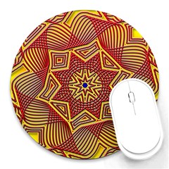 Tile Background Pattern Backgrounds Round Mousepads