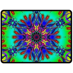 Fractal Art Pictures Digital Art Double Sided Fleece Blanket (large)  by Pakrebo