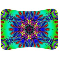 Fractal Art Pictures Digital Art Velour Seat Head Rest Cushion by Pakrebo