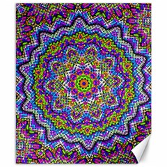 Farbenpracht Kaleidoscope Canvas 8  X 10  by Pakrebo