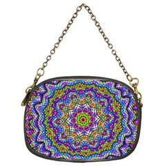 Farbenpracht Kaleidoscope Chain Purse (two Sides) by Pakrebo