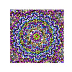 Farbenpracht Kaleidoscope Small Satin Scarf (square) by Pakrebo