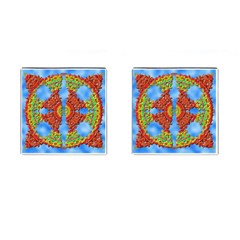 Pictures Digital Art Abstract Cufflinks (square) by Pakrebo