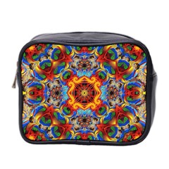 Farbenpracht Kaleidoscope Mini Toiletries Bag (two Sides) by Pakrebo