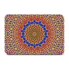 Tile Background Image Ornament Plate Mats by Pakrebo