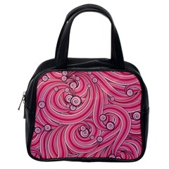 Pattern Doodle Design Drawing Classic Handbag (one Side) by Pakrebo