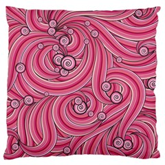 Pattern Doodle Design Drawing Large Cushion Case (two Sides) by Pakrebo