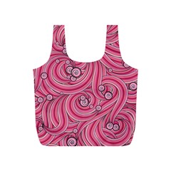 Pattern Doodle Design Drawing Full Print Recycle Bag (s) by Pakrebo