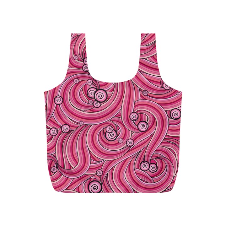 Pattern Doodle Design Drawing Full Print Recycle Bag (S)