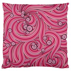 Pattern Doodle Design Drawing Large Flano Cushion Case (two Sides) by Pakrebo