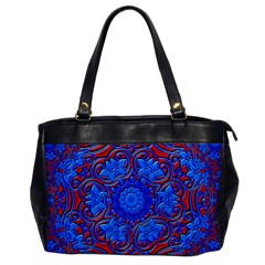 Background Fractals Surreal Design Art Oversize Office Handbag by Pakrebo