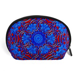 Background Fractals Surreal Design Art Accessory Pouch (large) by Pakrebo