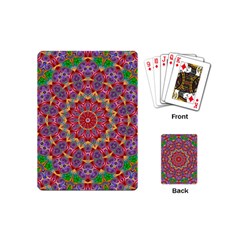 Background Image Decorative Playing Cards (mini) by Pakrebo