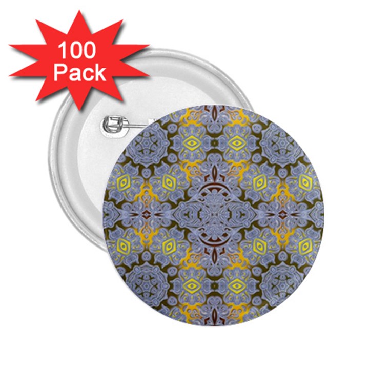 Background Image Decorative Abstract 2.25  Buttons (100 pack) 