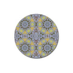 Background Image Decorative Abstract Magnet 3  (round) by Pakrebo