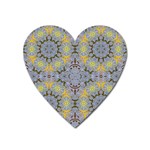 Background Image Decorative Abstract Heart Magnet Front