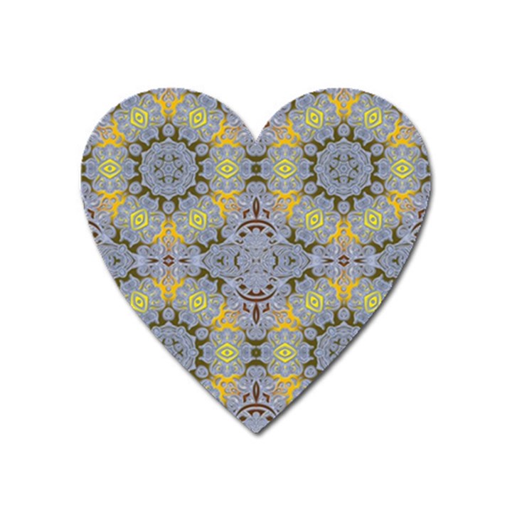 Background Image Decorative Abstract Heart Magnet