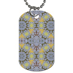 Background Image Decorative Abstract Dog Tag (two Sides) by Pakrebo