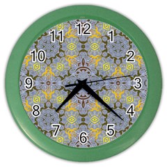 Background Image Decorative Abstract Color Wall Clock by Pakrebo