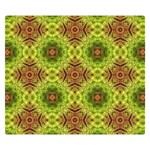 Tile Background Image Pattern Green Double Sided Flano Blanket (Small)  50 x40  Blanket Front