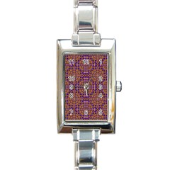 Background Image Decorative Rectangle Italian Charm Watch by Pakrebo