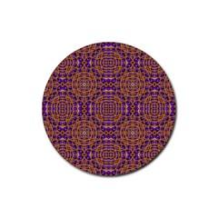 Background Image Decorative Rubber Coaster (round)  by Pakrebo