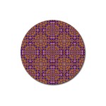 Background Image Decorative Magnet 3  (Round) Front