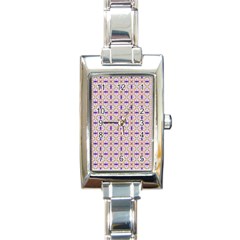 Background Image Tile Geometric Rectangle Italian Charm Watch by Pakrebo