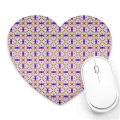 Background Image Tile Geometric Heart Mousepads by Pakrebo