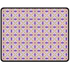 Background Image Tile Geometric Fleece Blanket (medium) 