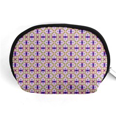 Background Image Tile Geometric Accessory Pouch (medium) by Pakrebo