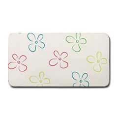 Flower Background Nature Floral Medium Bar Mats by Mariart