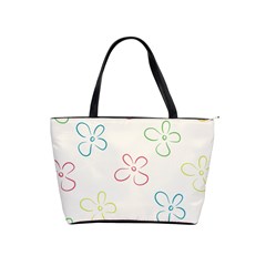 Flower Background Nature Floral Classic Shoulder Handbag by Mariart